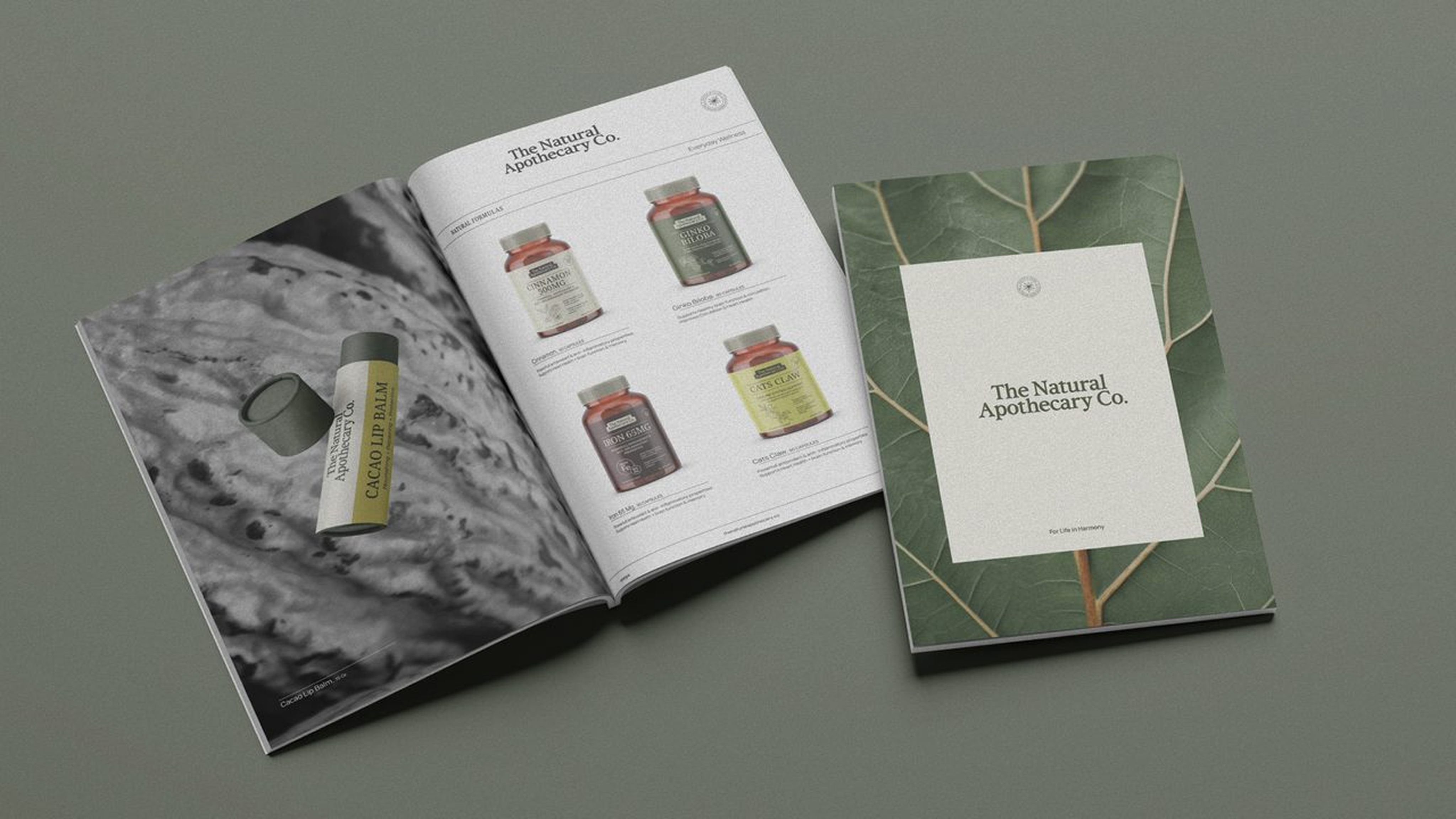 The Natural Apothecary Magazine Spread